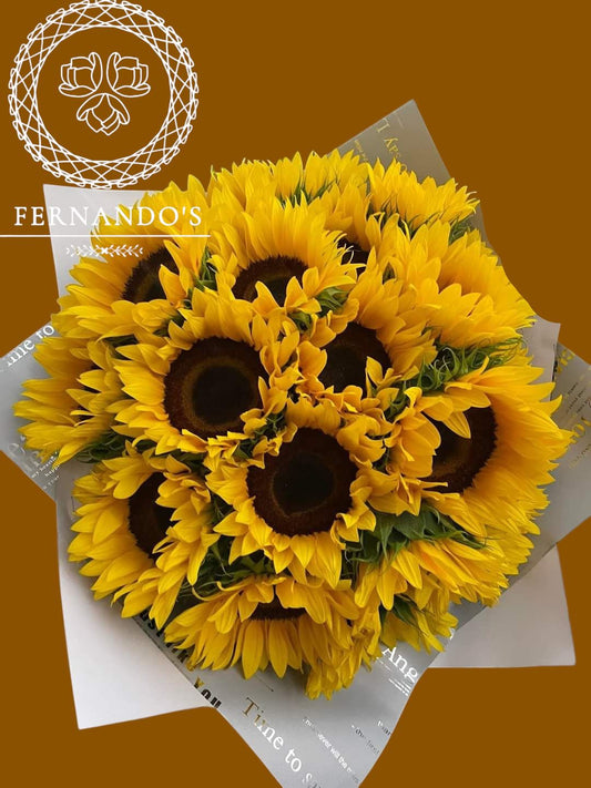 Bouquet de 10 Girasoles